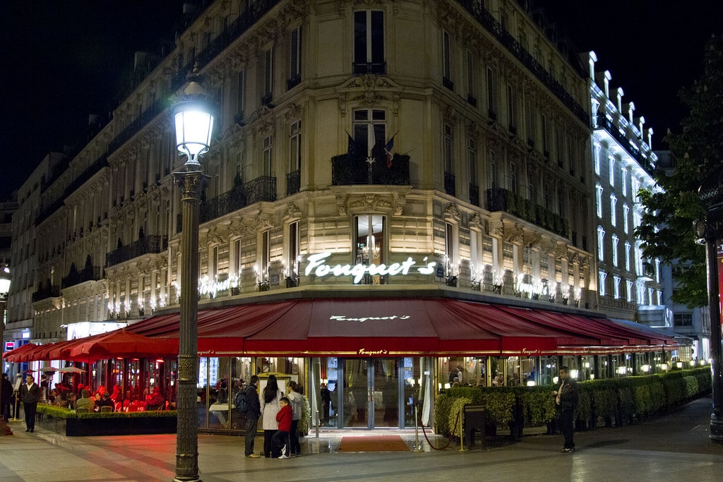 Le Fouquets Paris Inaugure Son Restaurant Rénové