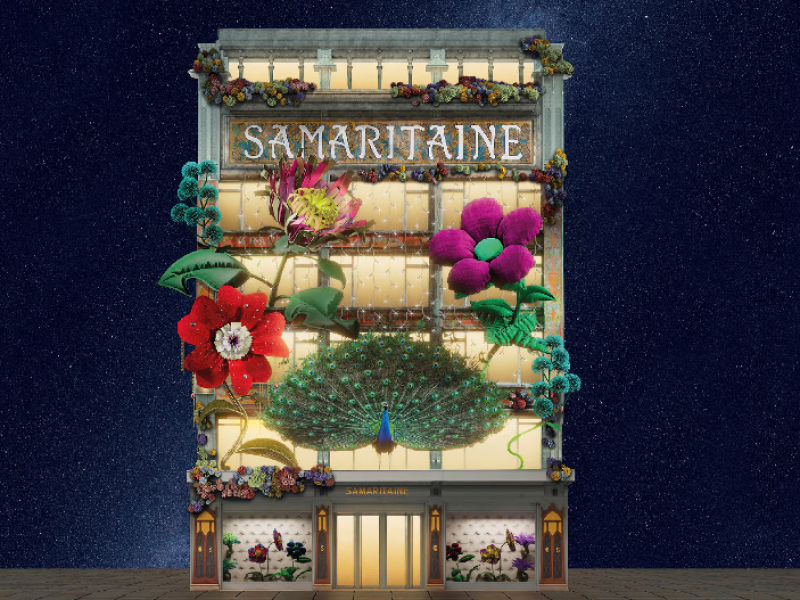 Noël 2024 : le Jardin d’hiver de la Samaritaine Paris