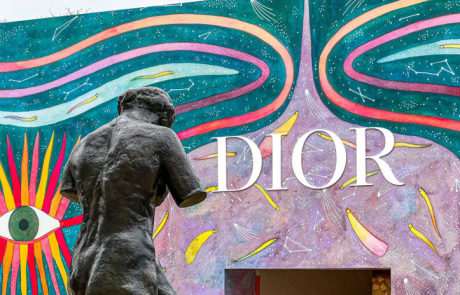 La scénographie du défilé Dior au musée Rodin